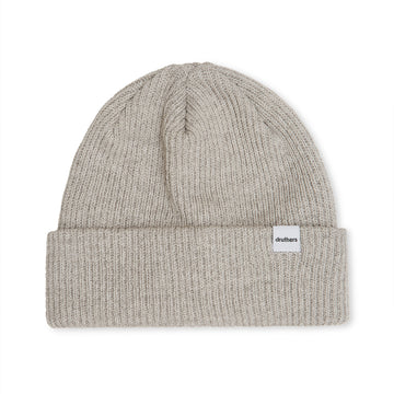 Recycled Cotton Ribbed Knit Beanie – Druthers NYC
