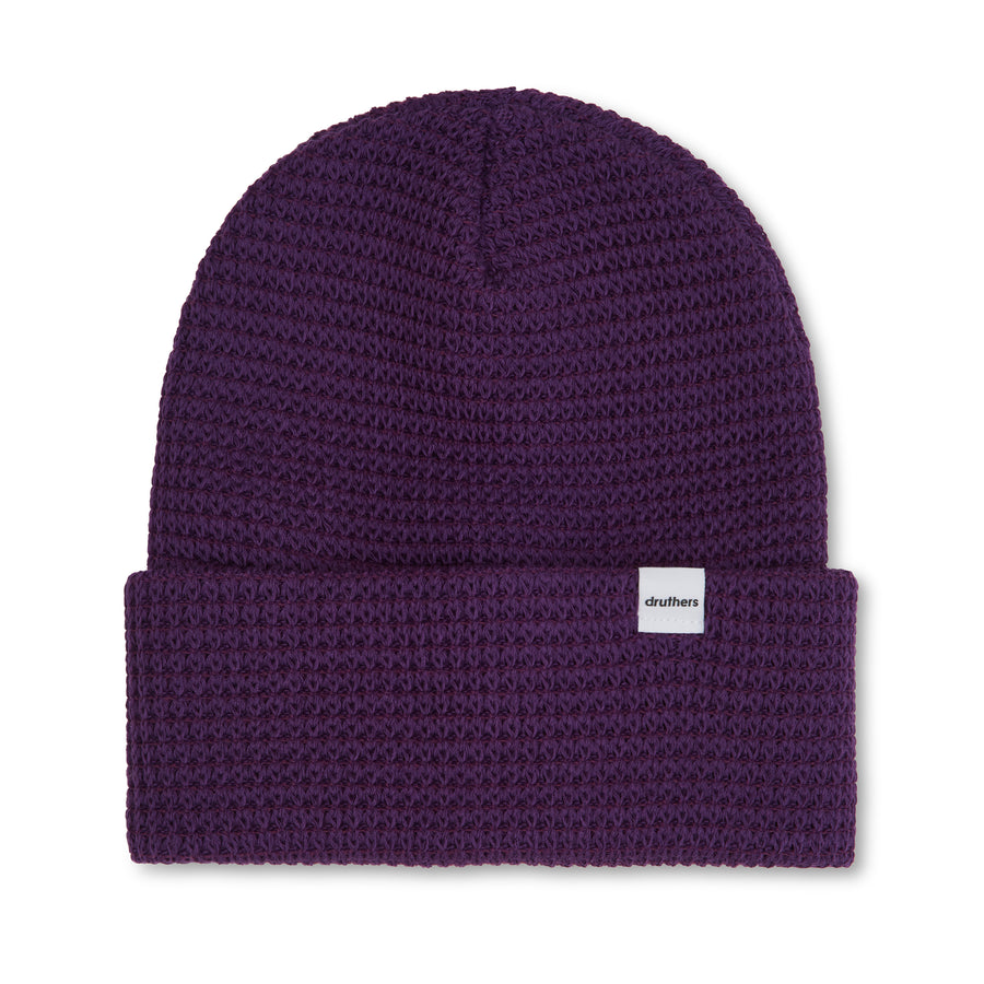 Organic Cotton Waffle Knit Beanie