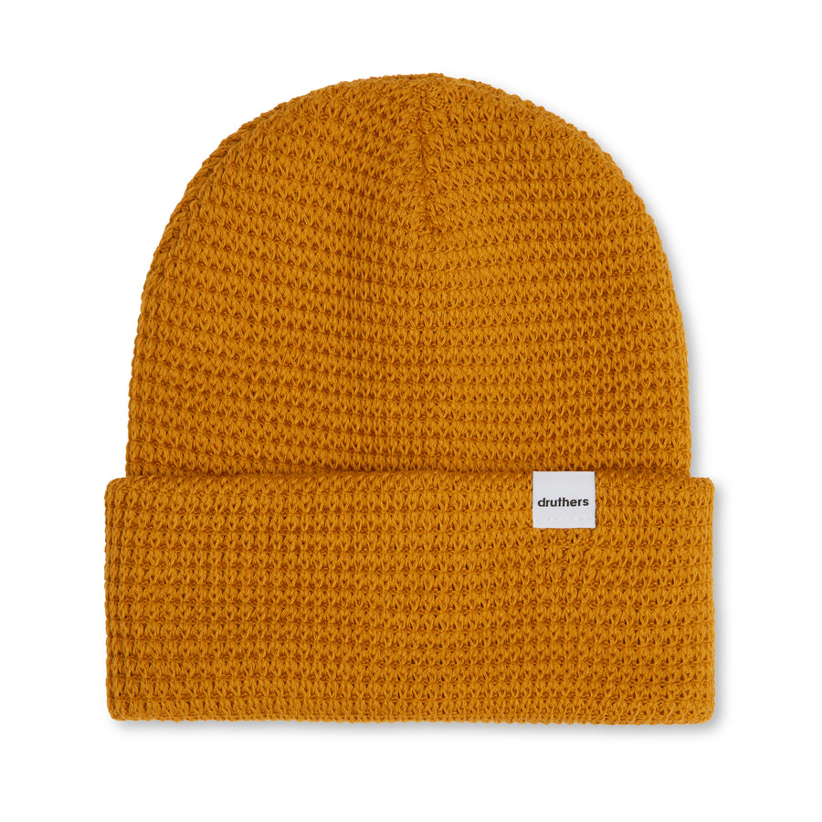 Organic Cotton Waffle Knit Beanie