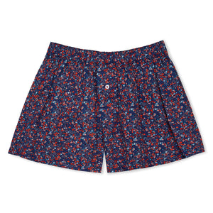 Organic Cotton Micro Floral Boxer Shorts