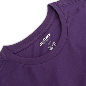GOTS® Certified Organic Cotton T-Shirt - Royal Purple