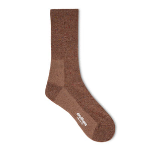 Pilgrim Surf + Supply Cashmere & Lambswool Blend Defender Boot Sock - Chestnut