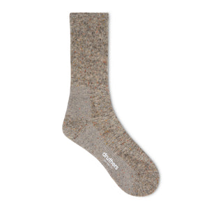 Pilgrim Surf + Supply Cashmere & Lambswool Blend Defender Boot Sock - Granite