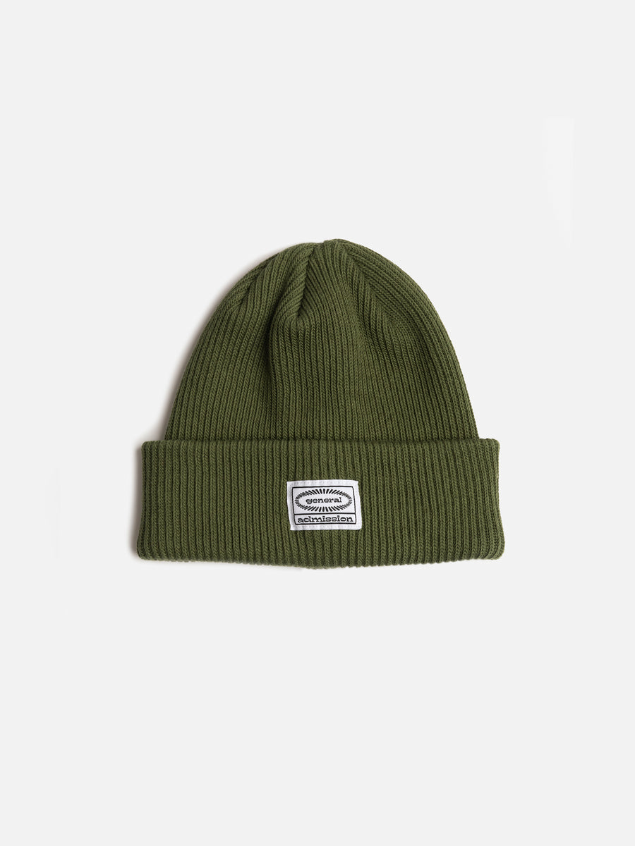 General Admission / Druthers - Organic Cotton Rib Knit Beanie