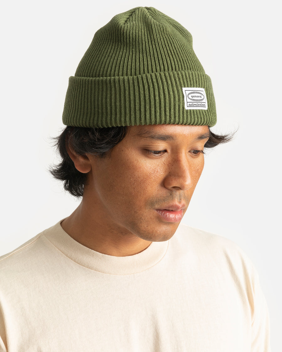 General Admission / Druthers - Organic Cotton Rib Knit Beanie