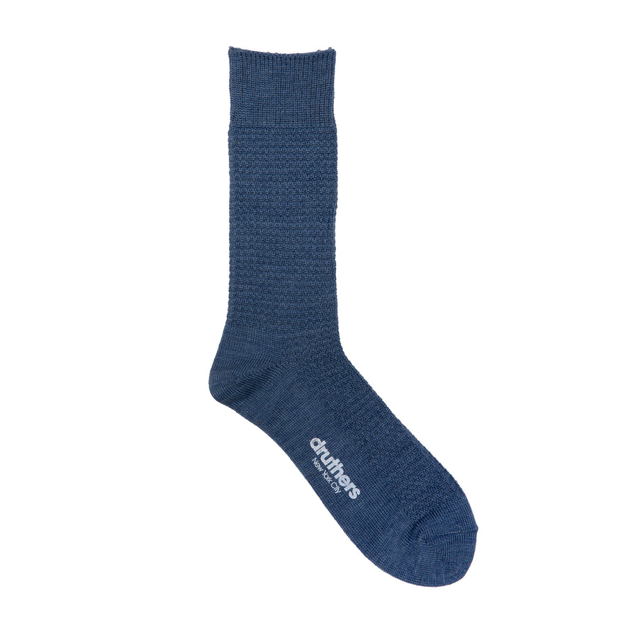 Merino Wool Waffle Sock