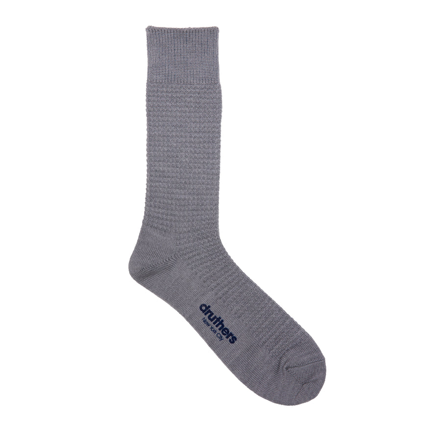 Merino Wool Waffle Sock