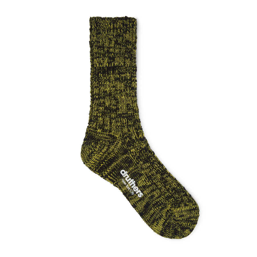 Organic Cotton OG Rib Slub Crew Sock