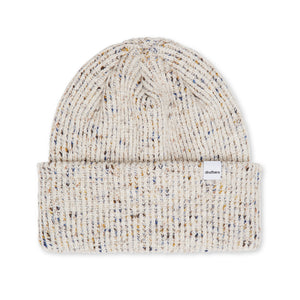 Recycled Cotton Melange 1X1 Rib Beanie