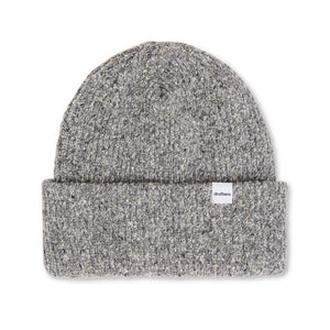 Recycled Cotton Melange 1X1 Rib Beanie